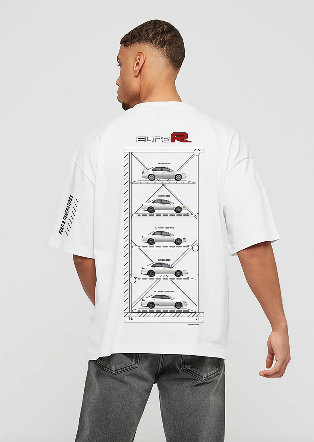 VOLT'D x ArtTunerz Honda Accord Euro R Generations Tee